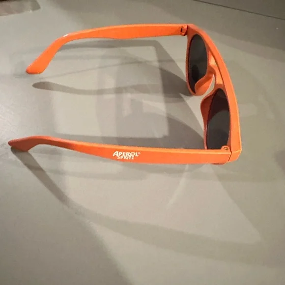 🆕Orange frame Unisex sunglasses UV protected Aperol Spritz - Picture 8 of 8